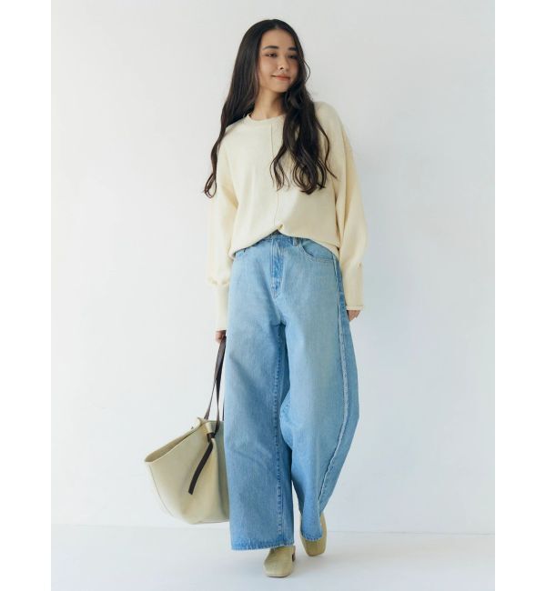 Ungrid「ミニループヤーンルーズニット」|ニット・セーター|