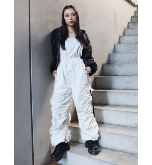 EVRIS「ボリュームギャザーベアオールインワン」|オールインワン|