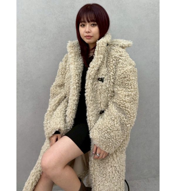 EVRIS「フェイクファーダッフルコート」|ダッフルコート|
