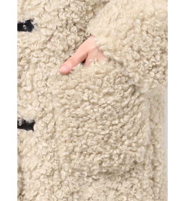 EVRIS「フェイクファーダッフルコート」|ダッフルコート|