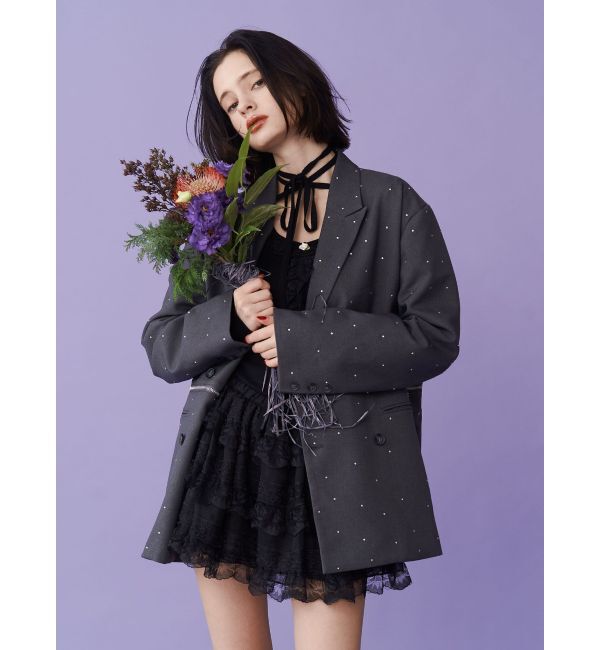 jouetie「ドッキングレースフリルミニスカパン」|その他|