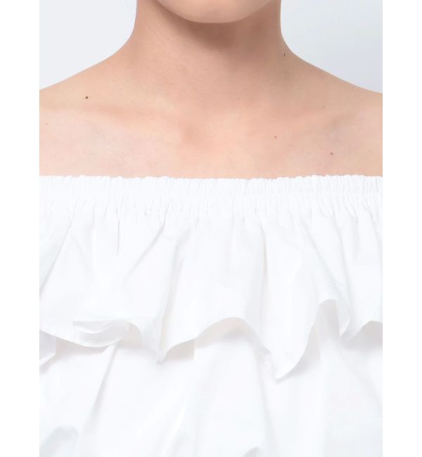 GYDA「フリルオフショルブラウス」|シャツ・ブラウス|