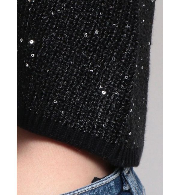 GYDA「ラメスパンコールLOOSEニットタンクトップ」|ニット・セーター|