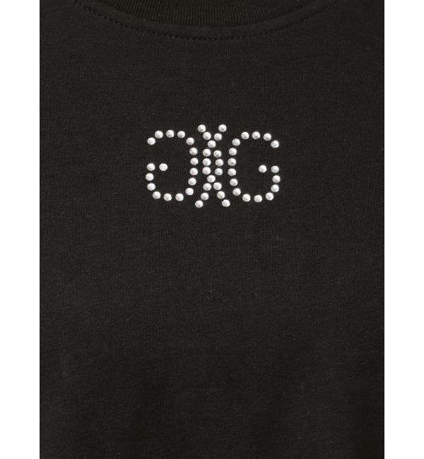 GYDA「BACK GYDAラインストーンBIG Tシャツ」|Tシャツ・カットソー|
