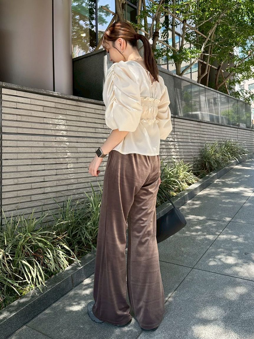 emmi atelier「ギンガムチェック2ピースブラウス」|シャツ・ブラウス|