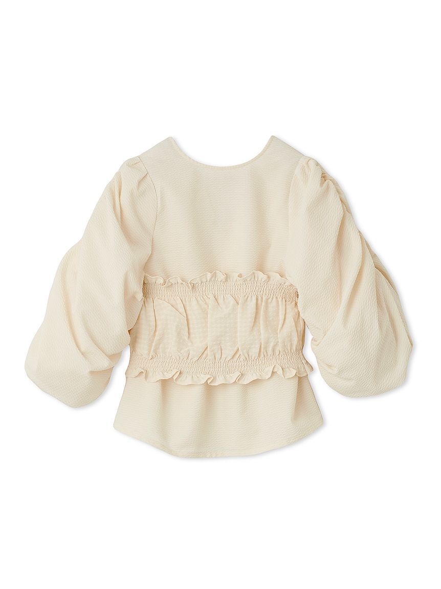 emmi atelier「ギンガムチェック2ピースブラウス」|シャツ・ブラウス|