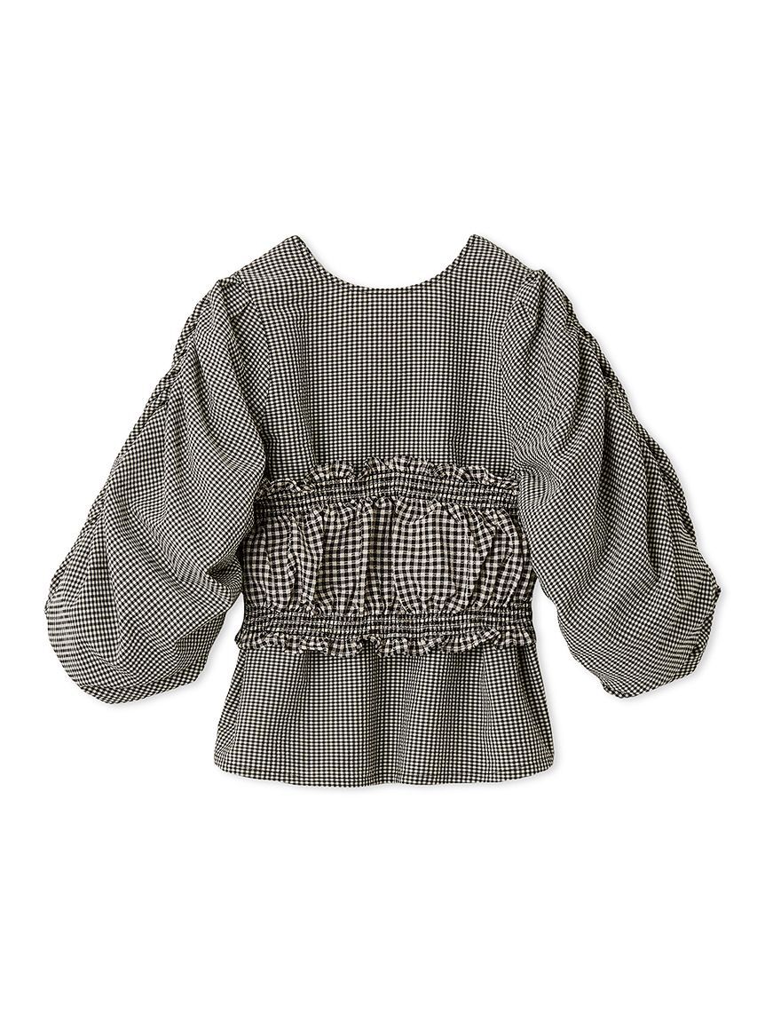 emmi atelier「ギンガムチェック2ピースブラウス」|シャツ・ブラウス|