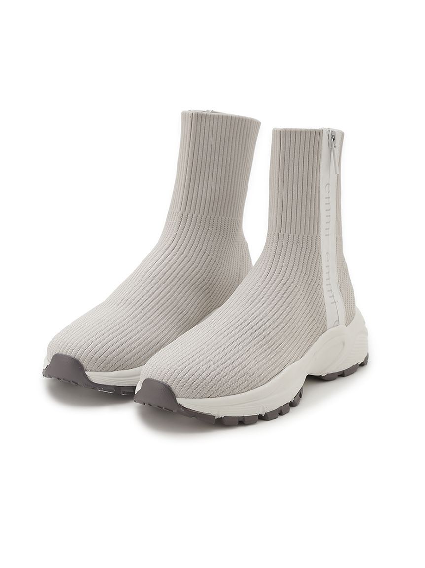 emmi atelier「ecoニットスニーカーソールブーツ」|ショートブーツ|