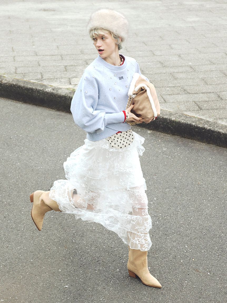 FURFUR「ウエスタンロングブーツ」|ロングブーツ|