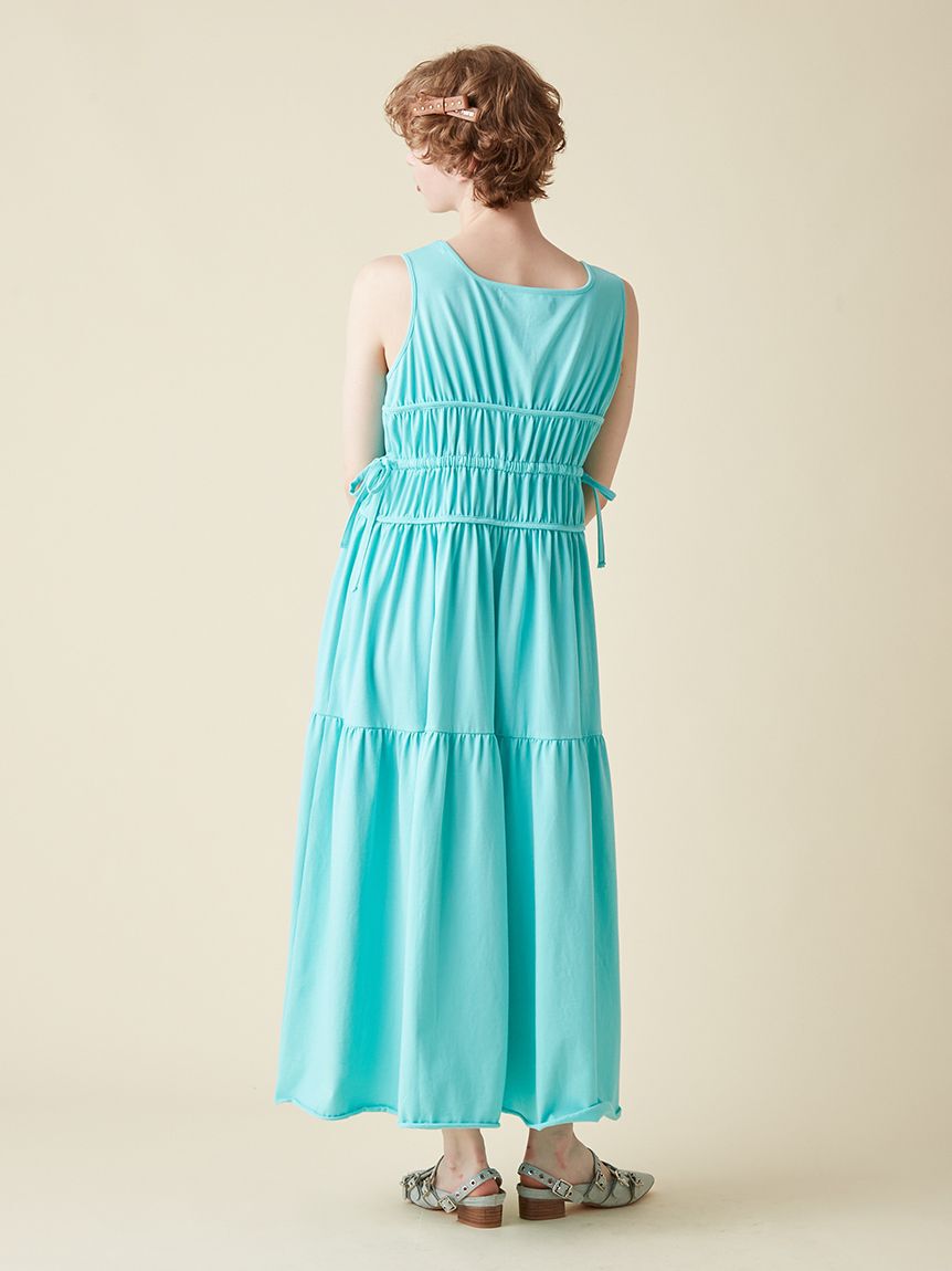 FURFUR「ノースリーブティアードカットワンピース」|ワンピース|