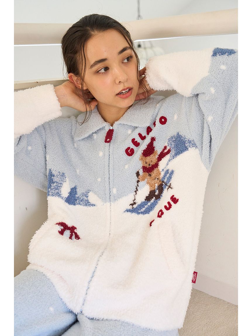 HOLIDAY】スキーベアジャガードカーディガン（gelato pique）｜ルミネ