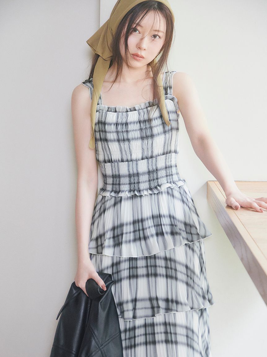 SNIDEL「ニットスカーフ」|バンダナ・スカーフ|