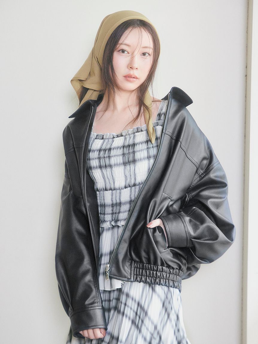 SNIDEL「ニットスカーフ」|バンダナ・スカーフ|