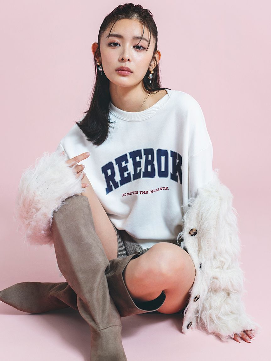 FRAY I.D「【Reebok&times; FRAY I.D】ボリュームスリーブスウェットプルオーバー」|スウェット・ジャージ|