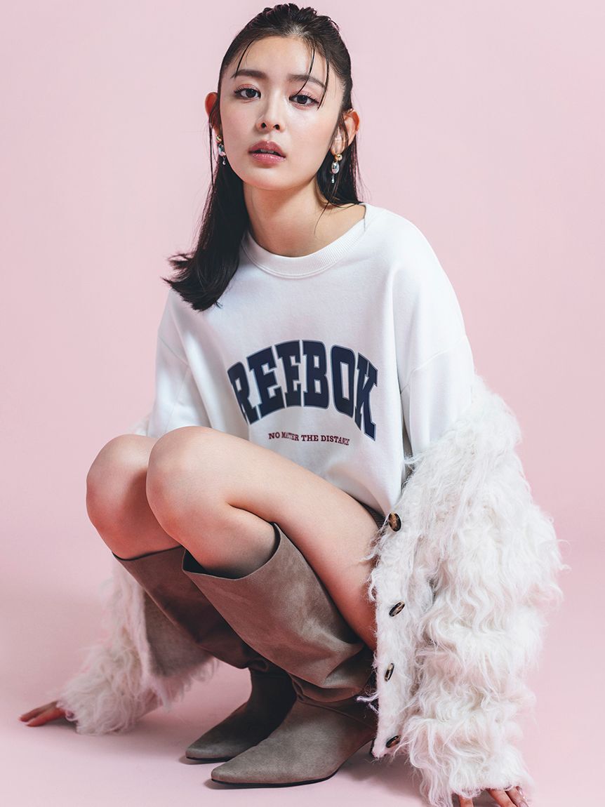 FRAY I.D「【Reebok&times; FRAY I.D】ボリュームスリーブスウェットプルオーバー」|スウェット・ジャージ|