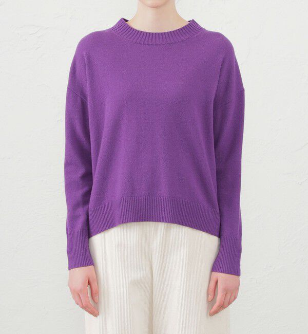 MACKINTOSH PHILOSOPHY「ウールカシミヤクルーネックニット」|ニット・セーター|