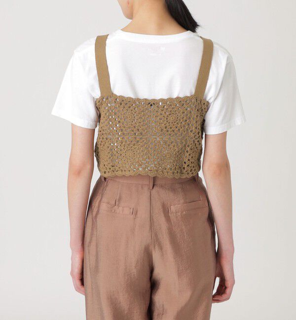  「グラニークロシェキャミトップス」|キャミソール|