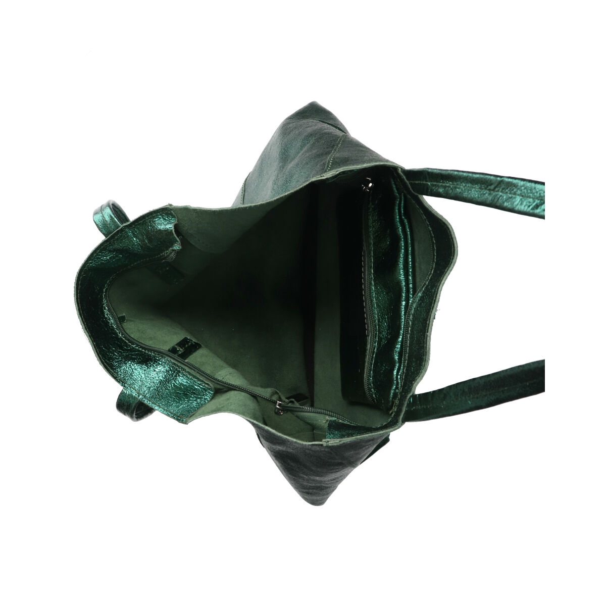 IMPORT SELECT「【ANDREA CARDONE】メタリックレザートートバッグ(Q36601)」|トートバッグ|