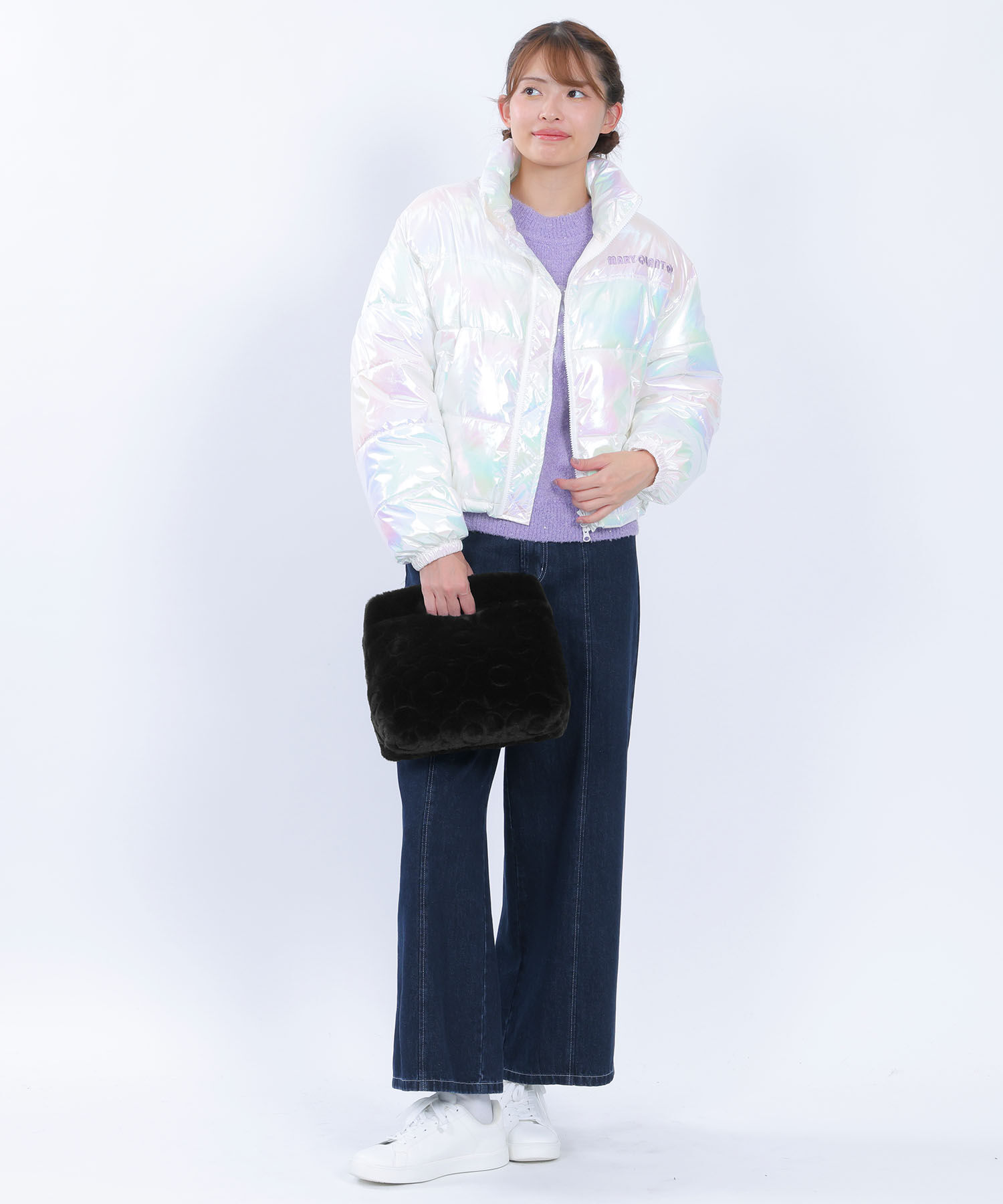 MARY QUANT「デイジーキルトファー ミニトート」|トートバッグ|