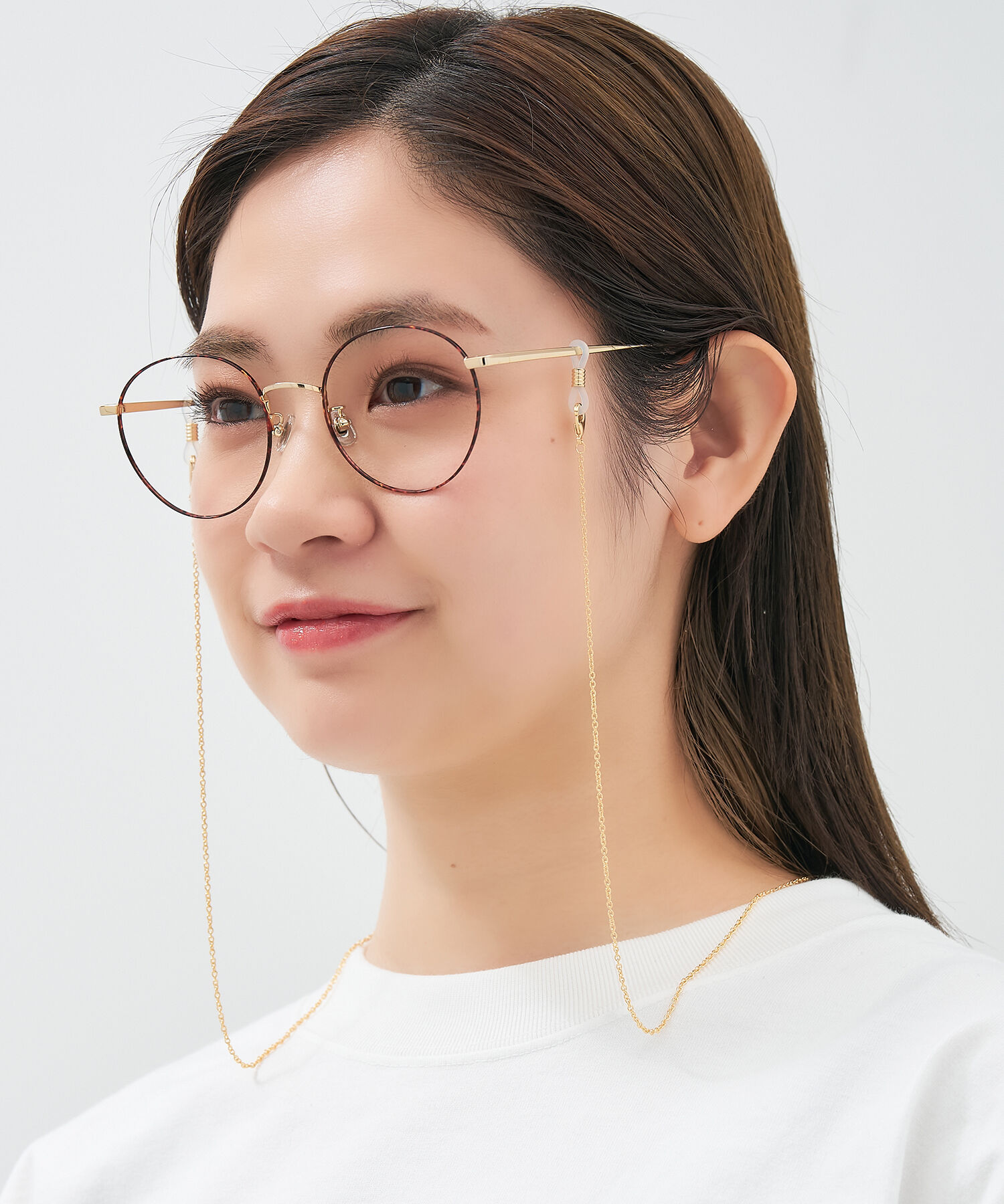  「2WAY グラス・マスクコード （メガネチェーン）」|サングラス|ゴールド