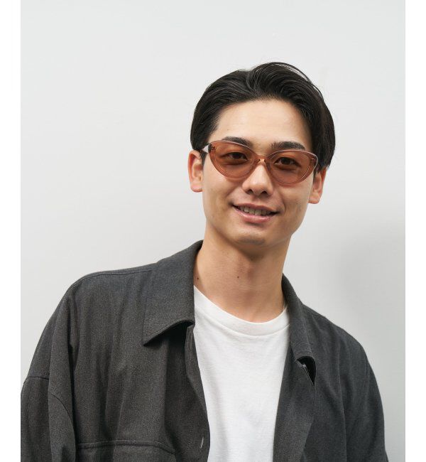  「Zoff｜サングラス｜フォックス型 キャッツアイ｜紫外線対策 UVカット」|サングラス|