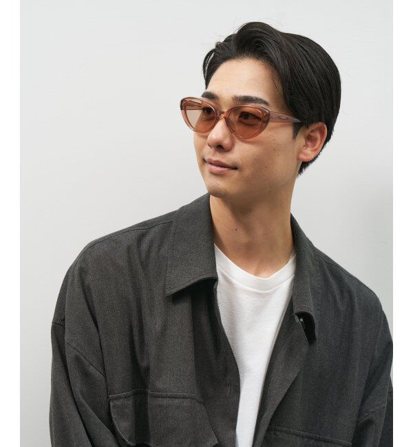  「Zoff｜サングラス｜フォックス型 キャッツアイ｜紫外線対策 UVカット」|サングラス|