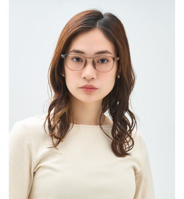  「[ミッキーマウス モデル]型 メガネ ディズニー 軽量 可愛い Disney Collection レンズ交換券付」|メガネ|ブラウン系その他1