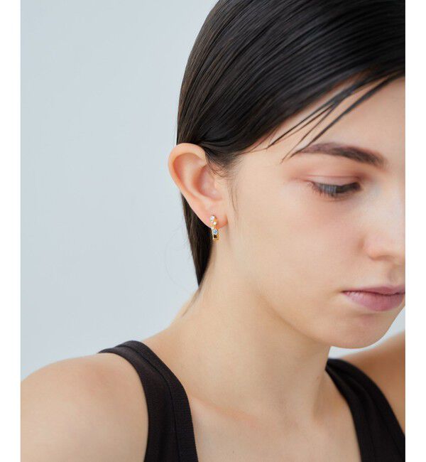 ete「ビジュー ハグピアス」|ピアス|