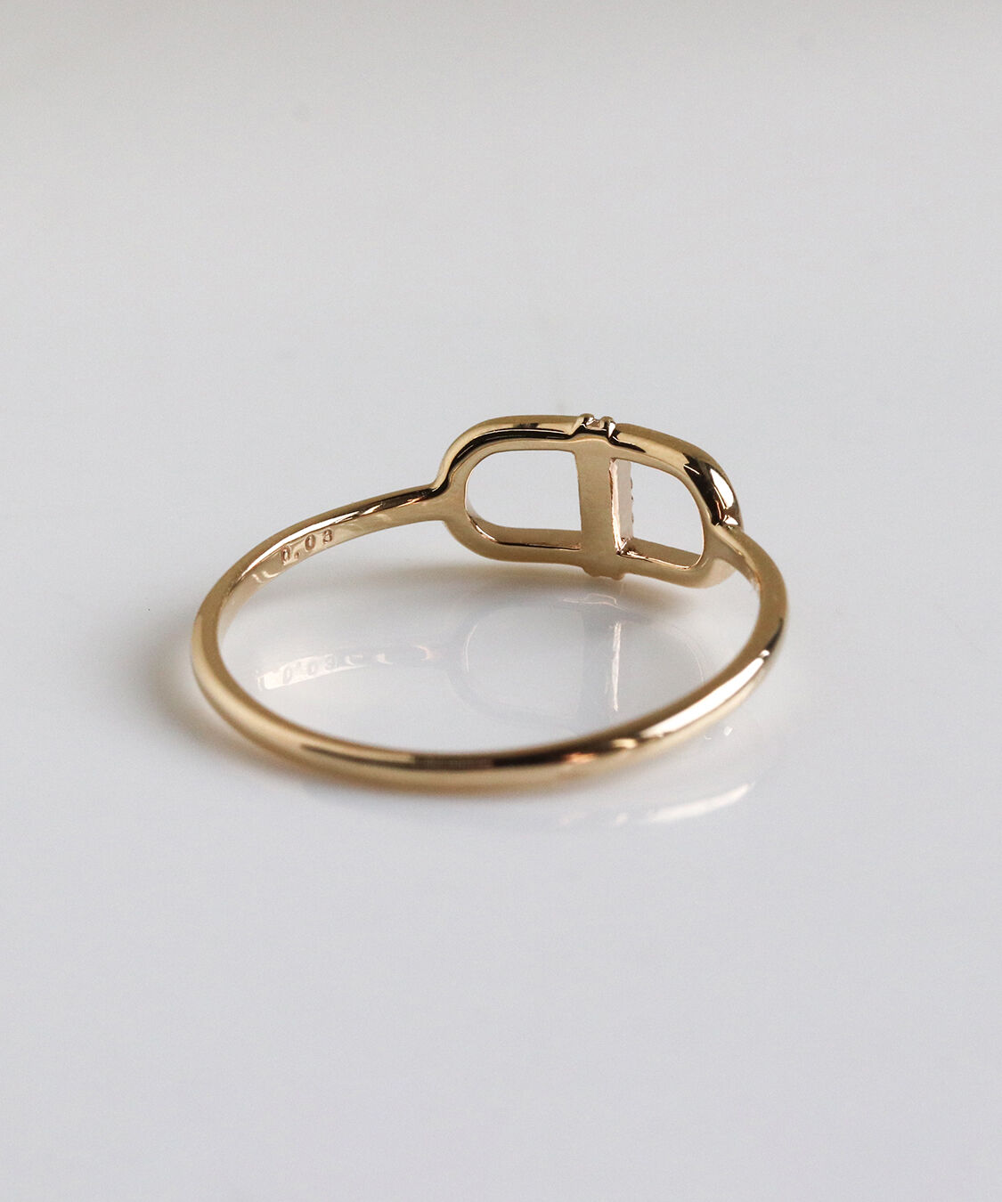  「ダイヤモンド リング  | K10YG〈ミラ〉」|リング|