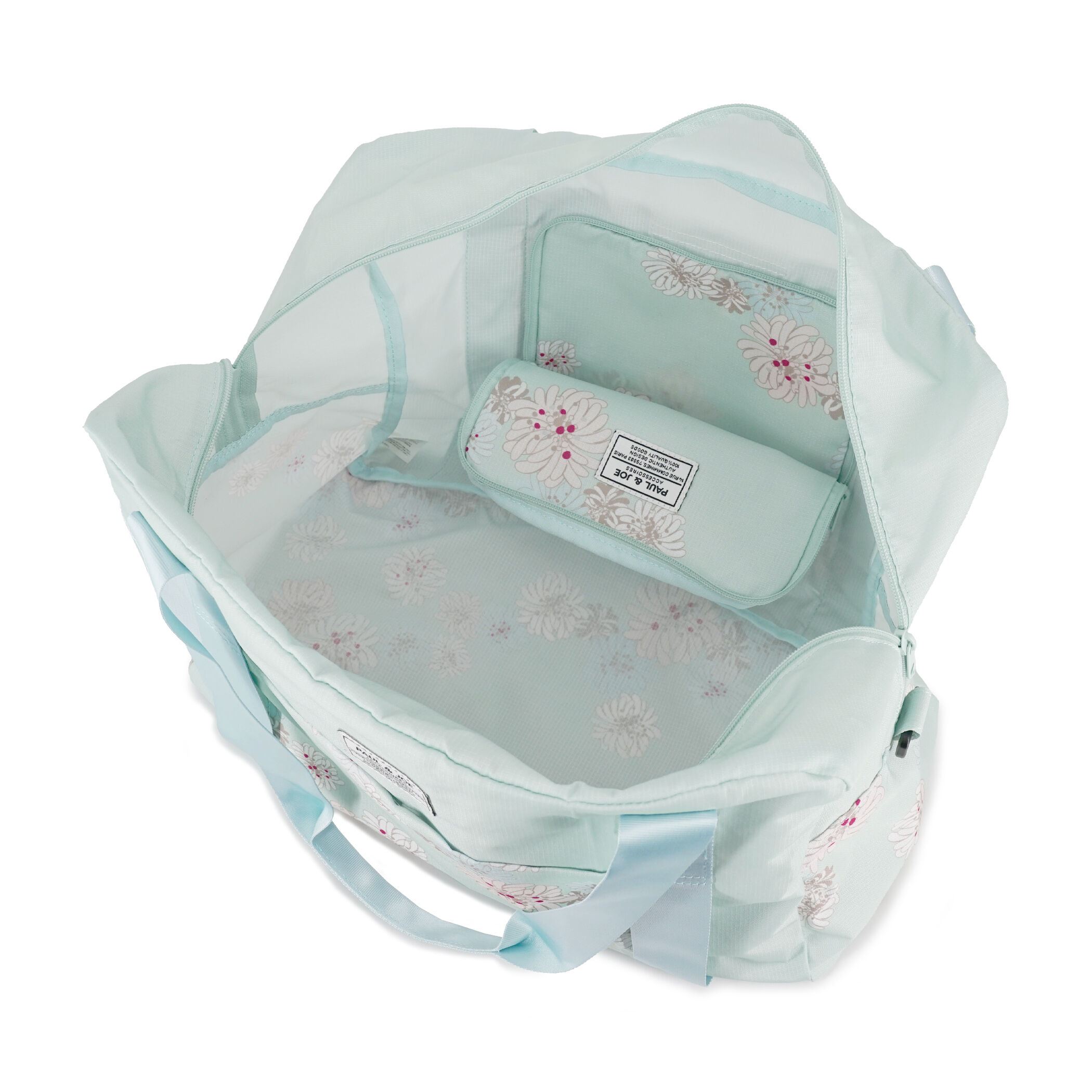 PAUL&JOE「折りたたみボストンバッグ／クリザンテーム」|ボストンバッグ|