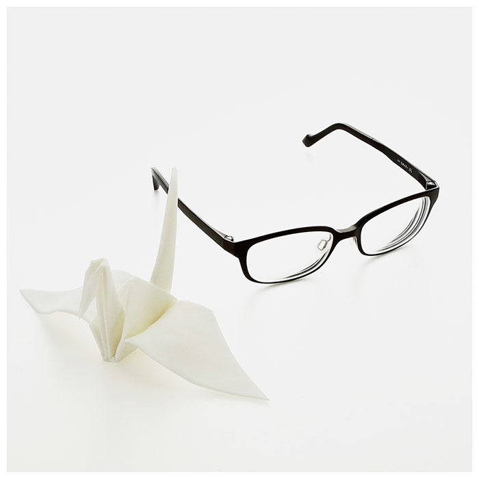 BACKYARD FAMILY「メガネ拭き 鶴 通販 おしゃれ 形状記憶 プレゼント ギフト 眼鏡拭き めがねふき Peti」|その他|