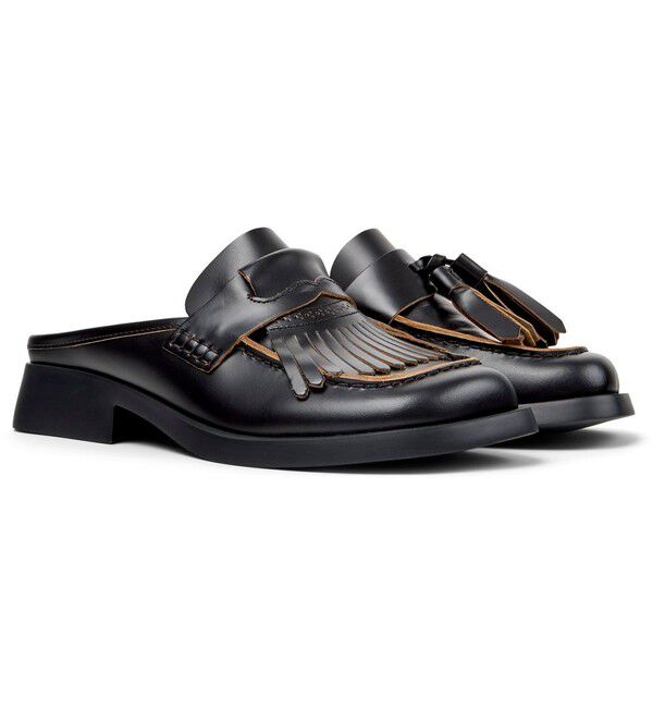 【極美品】CAMPER カンペール　TWINS ツインズ　アシメントリー　41 CAMPER / カンペール | TWINS ツインズ / アシンメトリー エンボス