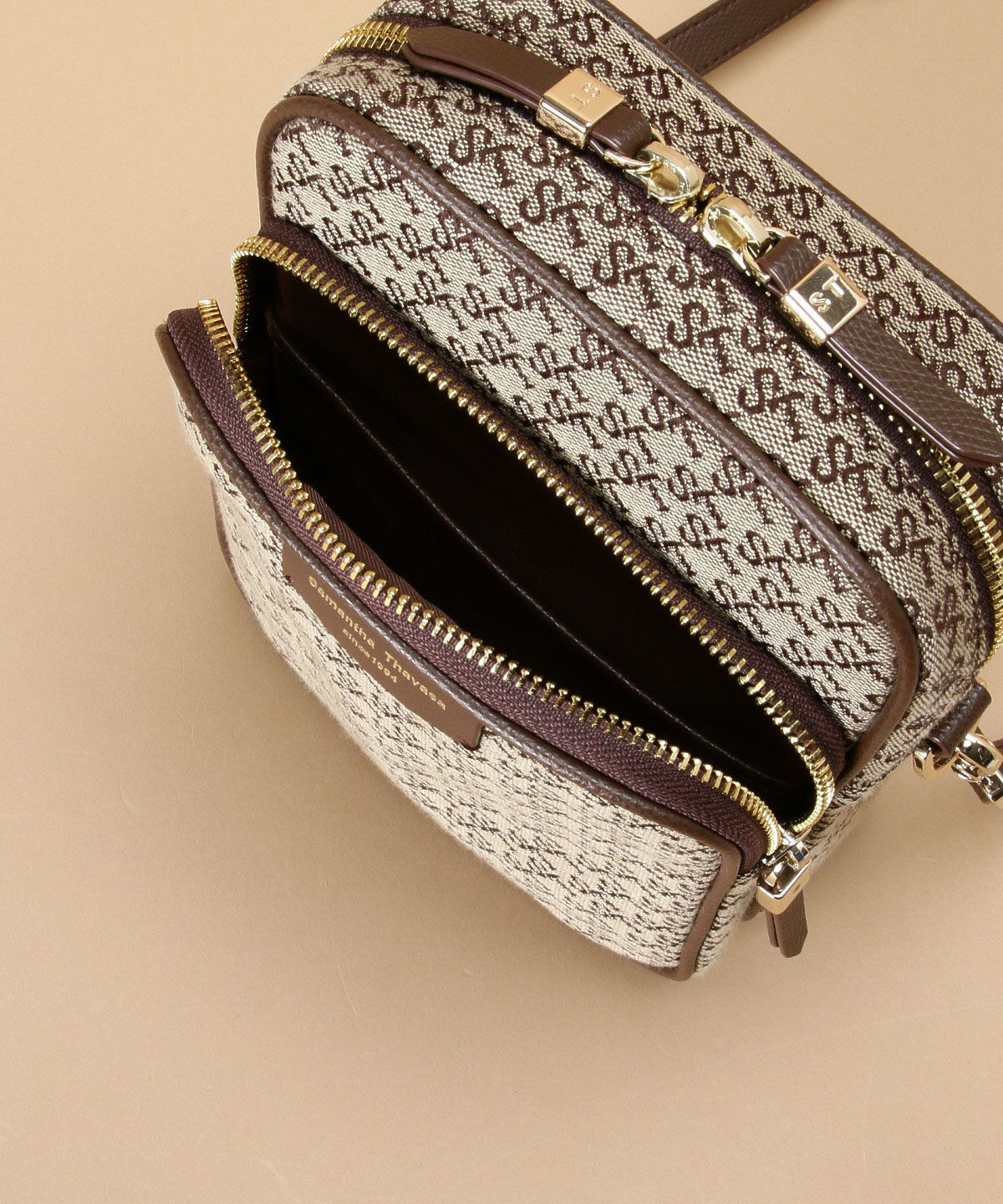 Samantha Thavasa「ST Jacquard サック デ プール」|ショルダー・メッセンジャー|