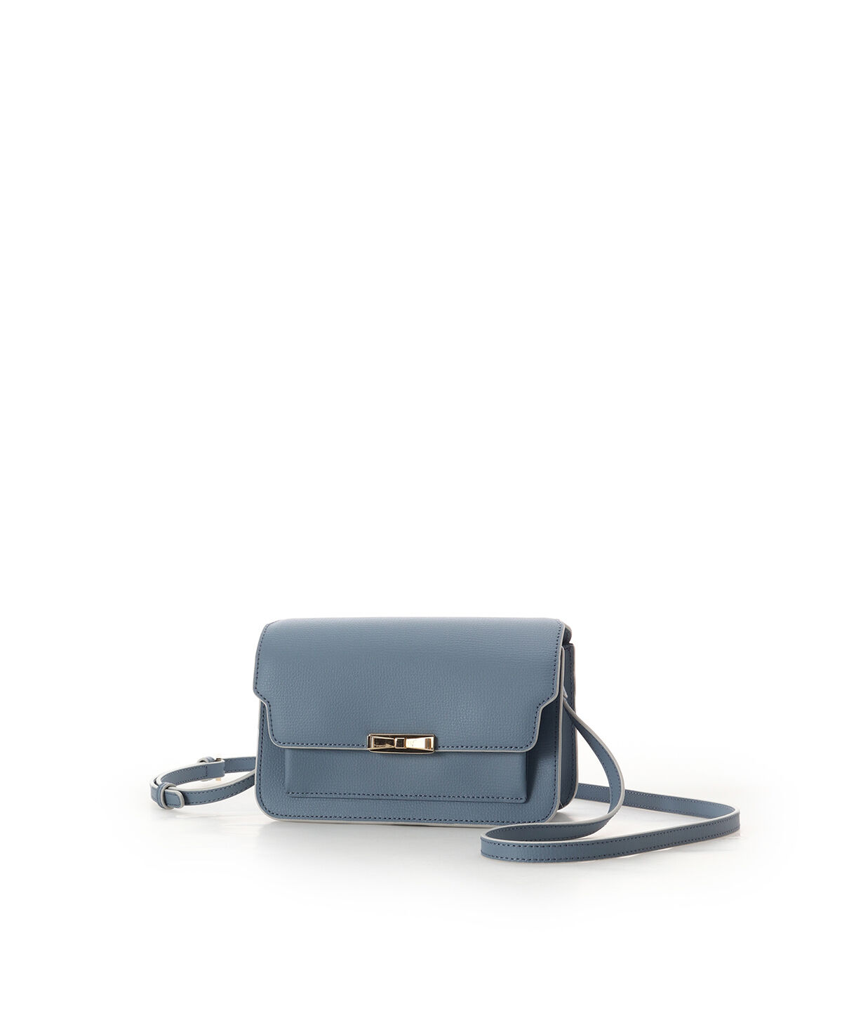 Samantha Thavasa「リボンモチーフ金具スプリットレザーショルダーバッグ」|ショルダー・メッセンジャー|