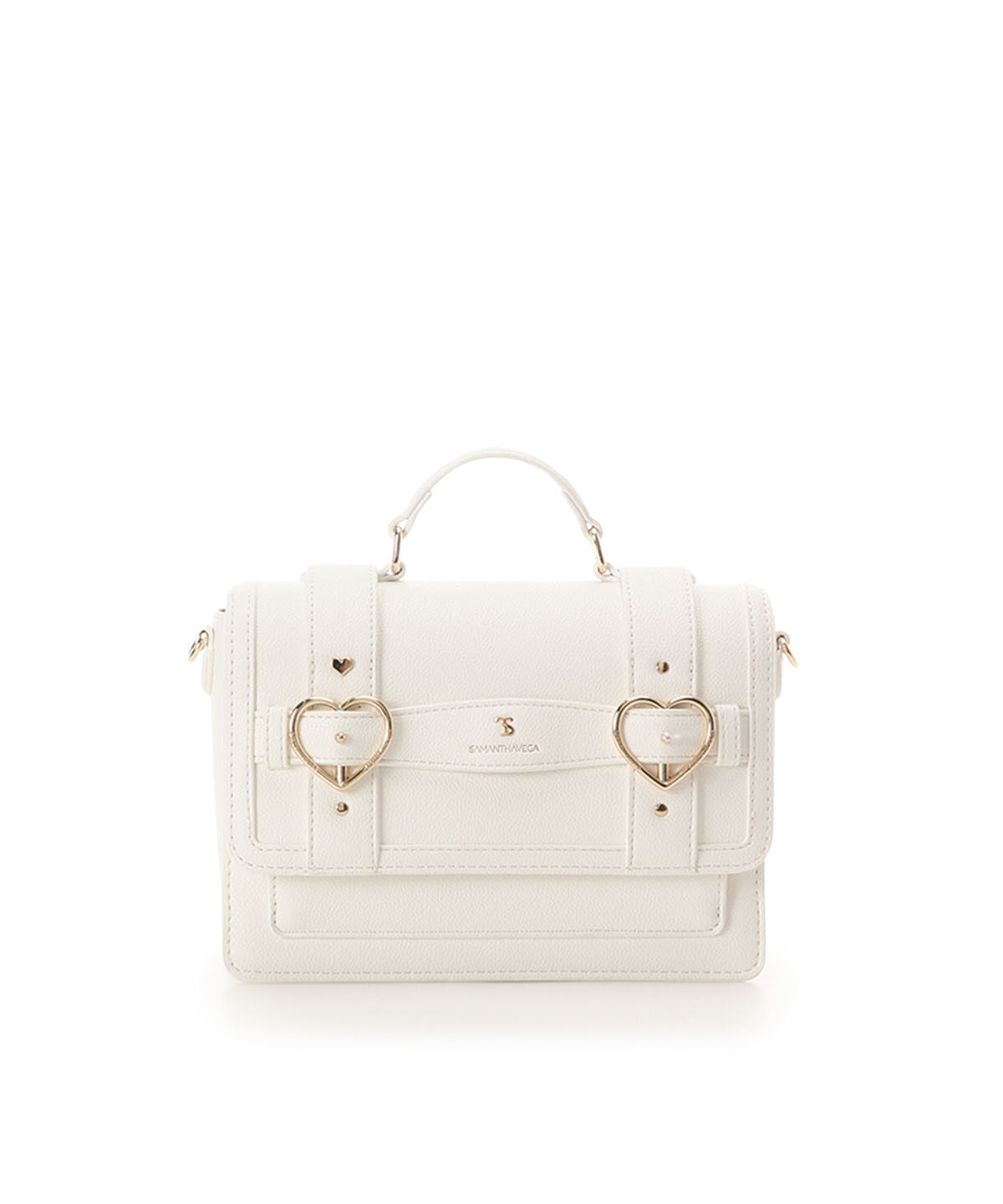 Samantha Vega「ハートベルトサッチェルショルダーバッグ」|ショルダー・メッセンジャー|