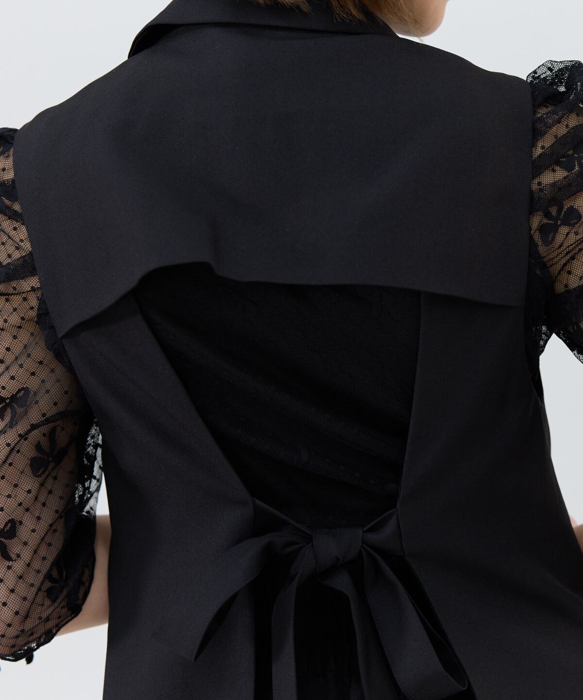 REDYAZEL「バックオープンベスト&times;フレアミニスカートセットアップ」|ワンピース|