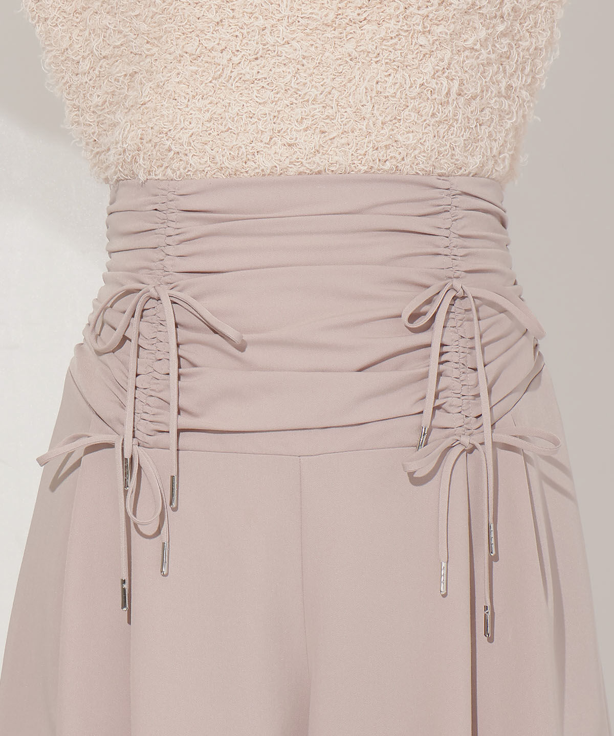 WILLSELECTION「ドロスト風リボンワイドパンツ」|その他|