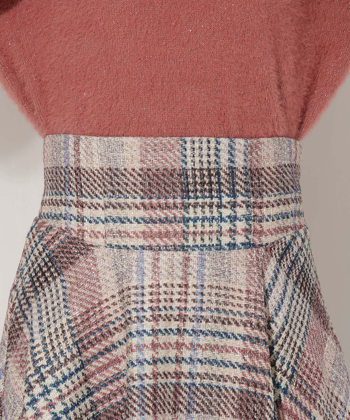 WILLSELECTION「ラメツイードフレアスカート」|フレア|