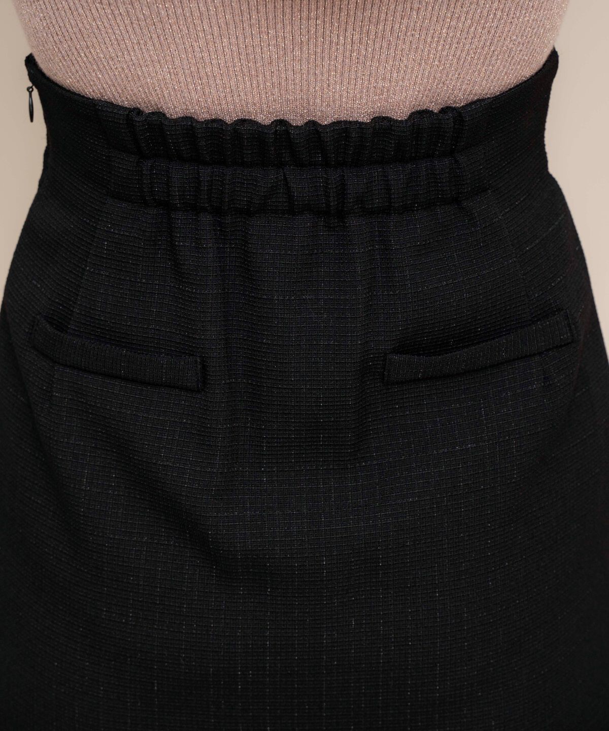 WILLSELECTION「裾ファーハイウエストミニスカート」|台形|