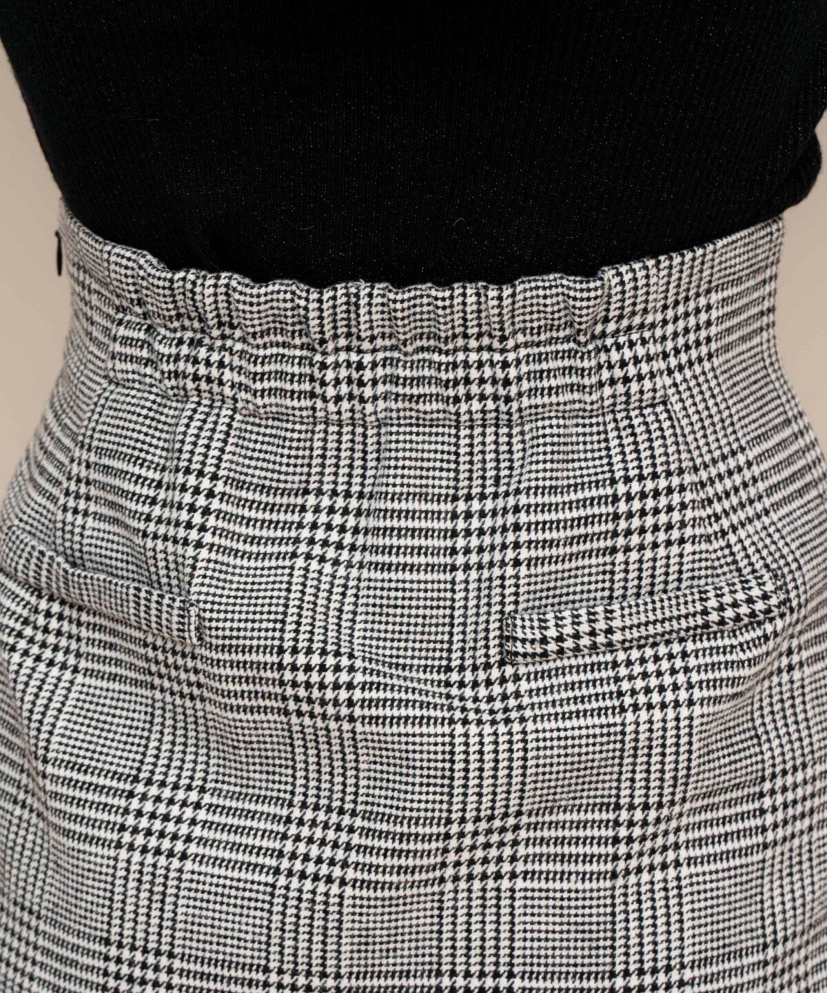 WILLSELECTION「裾ファーハイウエストミニスカート」|台形|