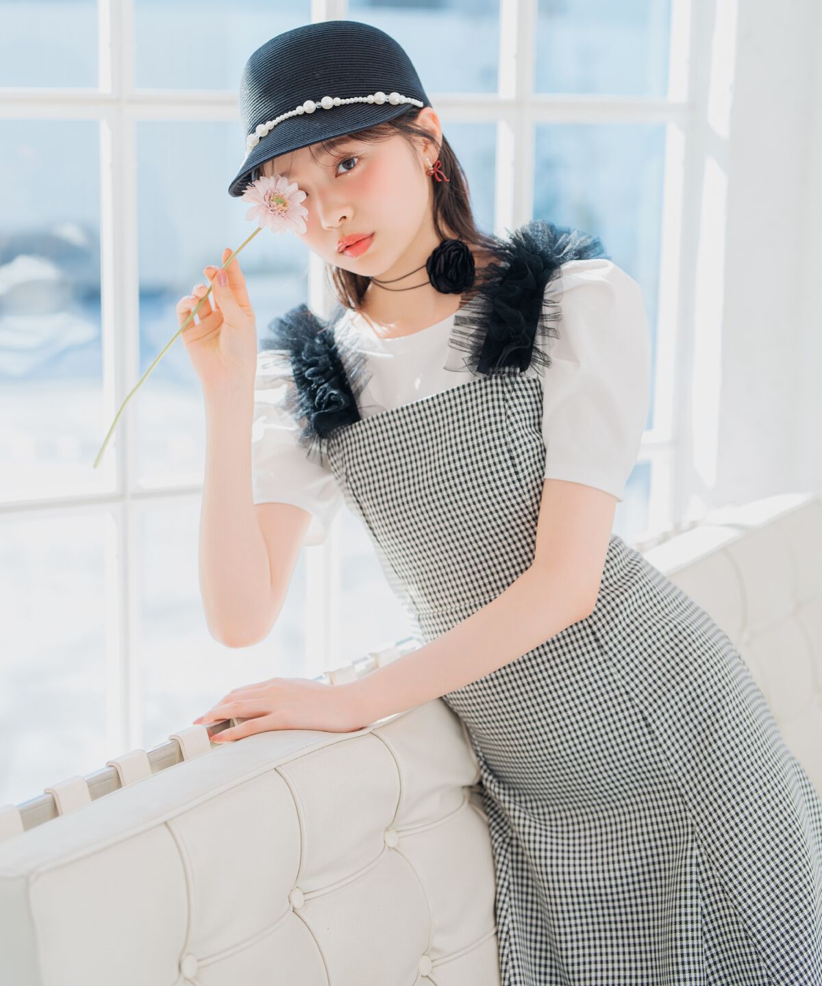 WILLSELECTION「チュールフリルマーメイドジャンスカ」|ワンピース|