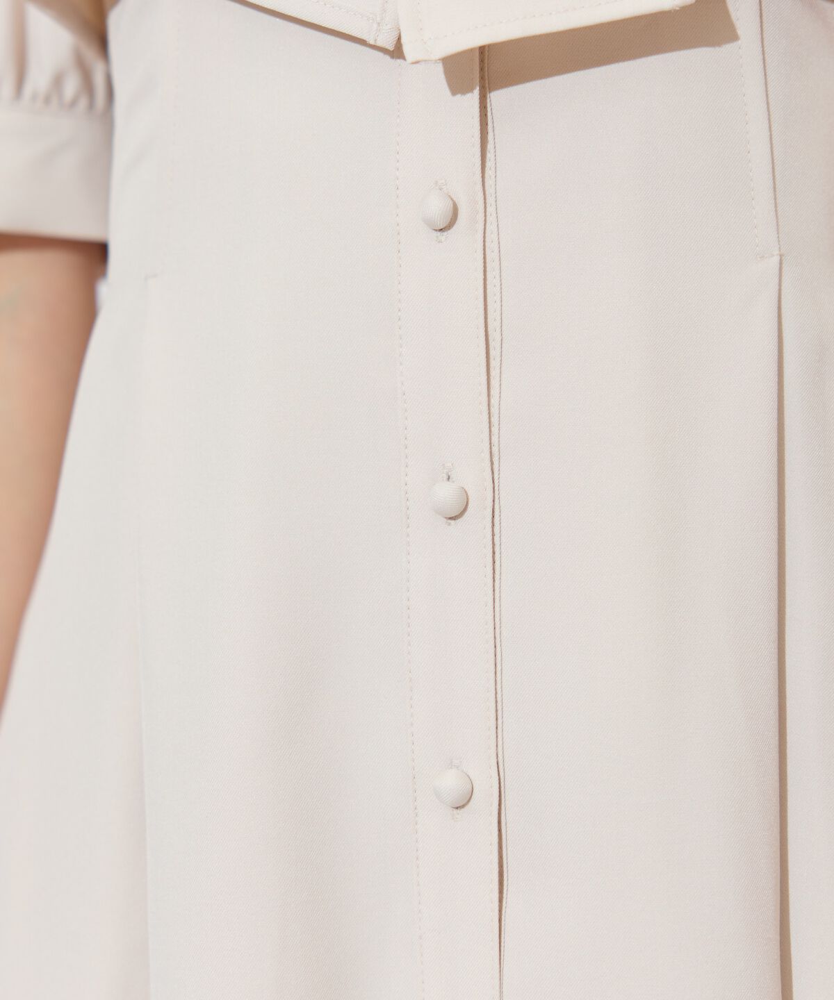 WILLSELECTION「レイヤードライクリボンタイシャツワンピース」|ワンピース|