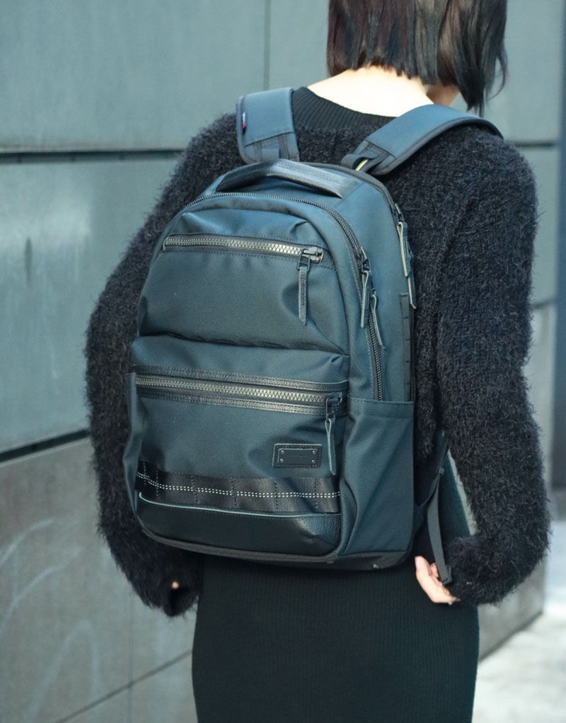 master-piece「Rise ver.2 デイパック」|ビジネスバッグ|ネイビー