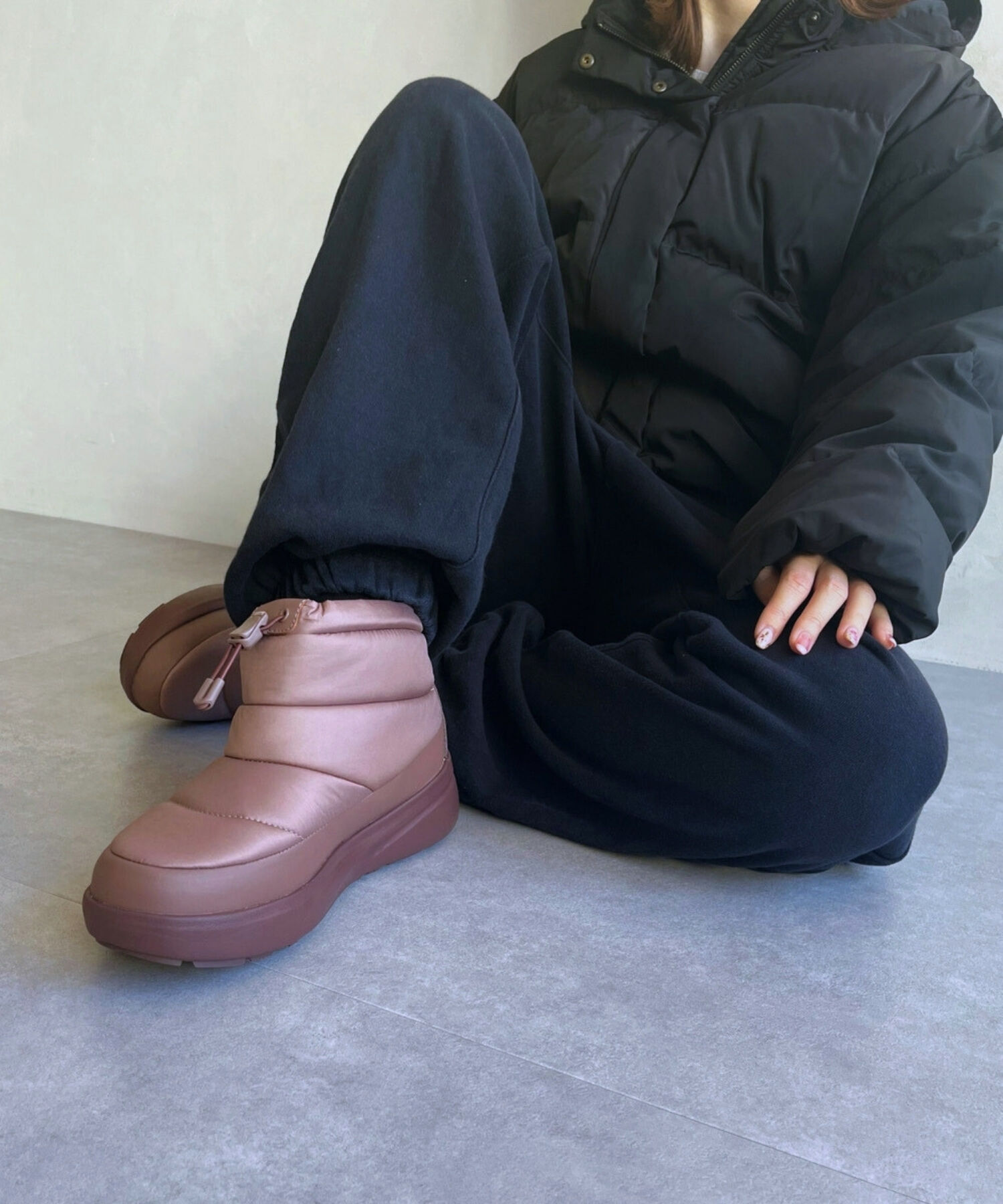 ORiental TRaffic「パデットショートスノーブーツ/OT3404」|レインシューズ|