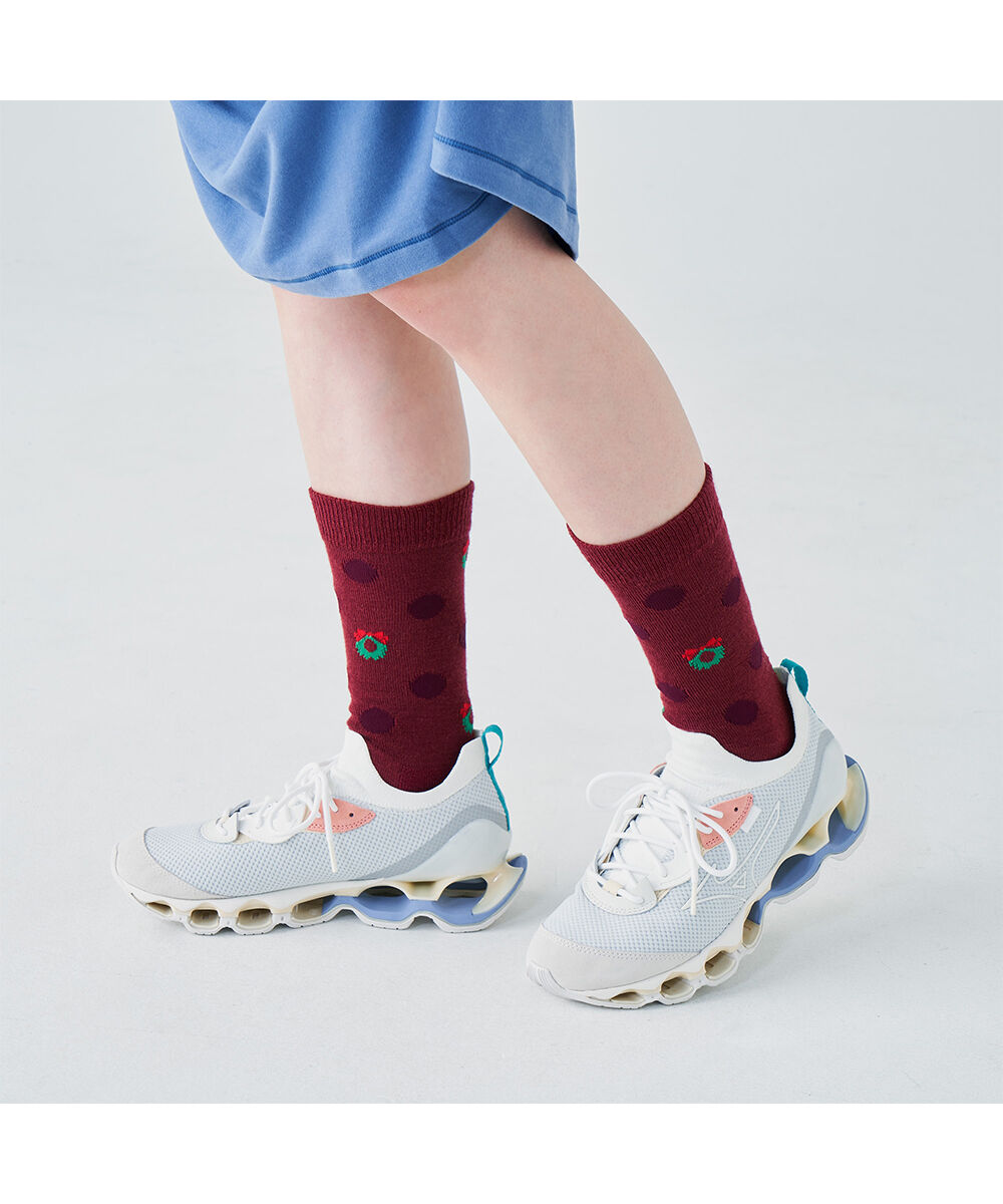 MIZUNO「【吸湿発熱】ブレスサーモウールウインターソックス」|ソックス|