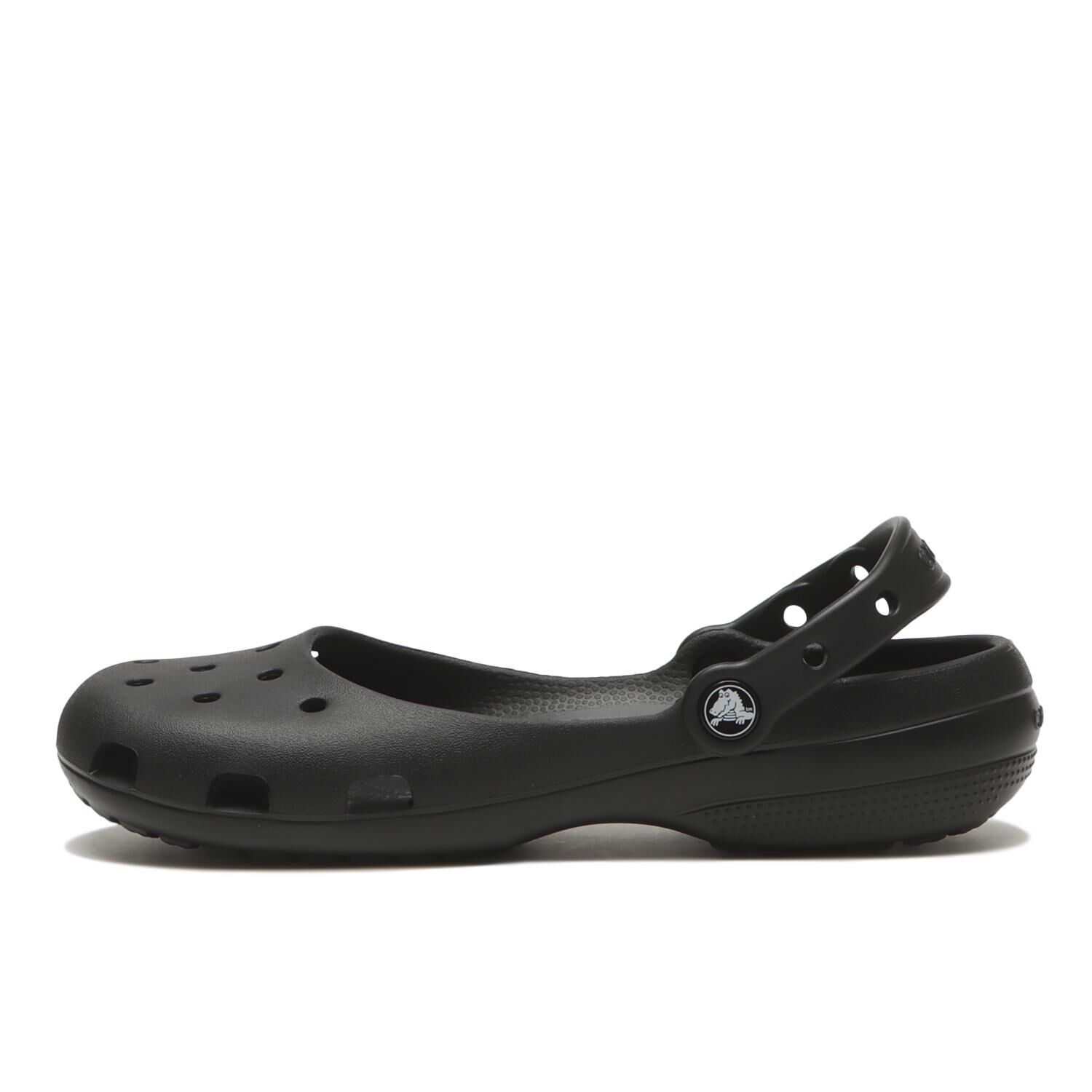 crocs「【crocs】CLASSIC BALLET W」|サンダル|ブラック