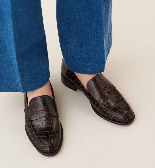 ODETTE E ODILE「SLペニーローファー フラット25&darr;&uarr;」|ローファー|