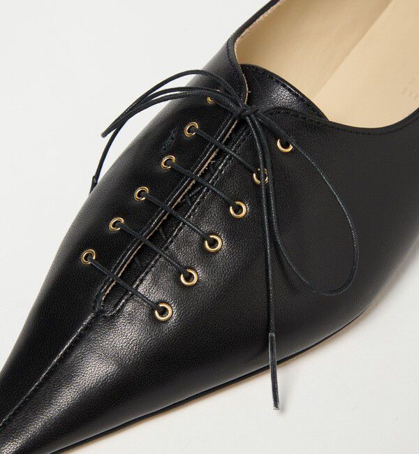 ODETTE E ODILE「ナローレースアップ フラット20&uarr;」|パンプス|