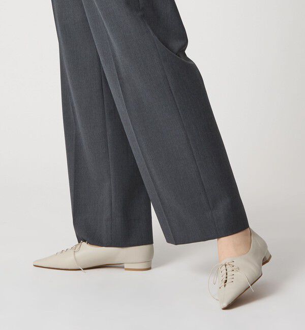 ODETTE E ODILE「ナローレースアップ フラット20&uarr;」|パンプス|