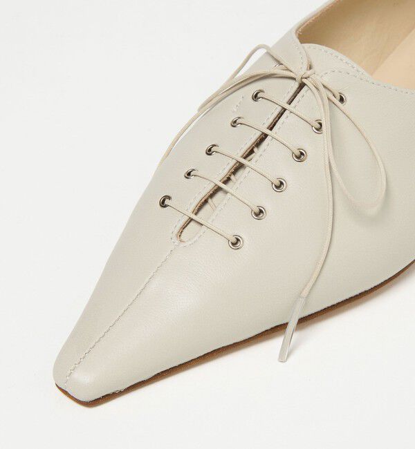 ODETTE E ODILE「ナローレースアップ フラット20&uarr;」|パンプス|